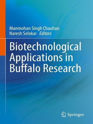 cover image of Biotechnological Applications in Buffalo Research
